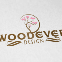 Woodever Design Logo Treatment